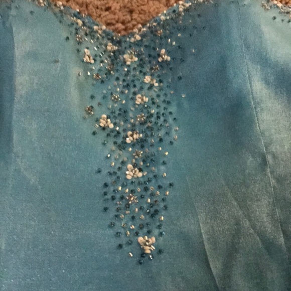 Blue prom dress - Picture 4 of 6